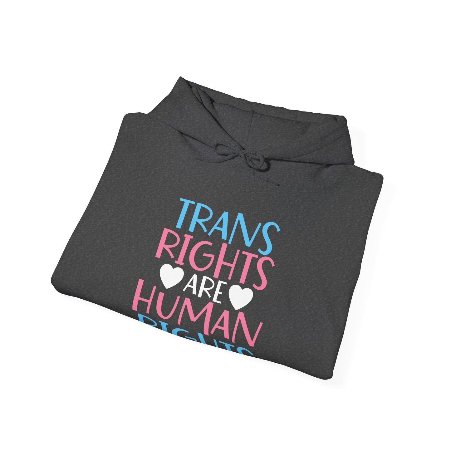 Trans Rights are Human Rights Hoodie - Hoodie - The Lucky Wombat