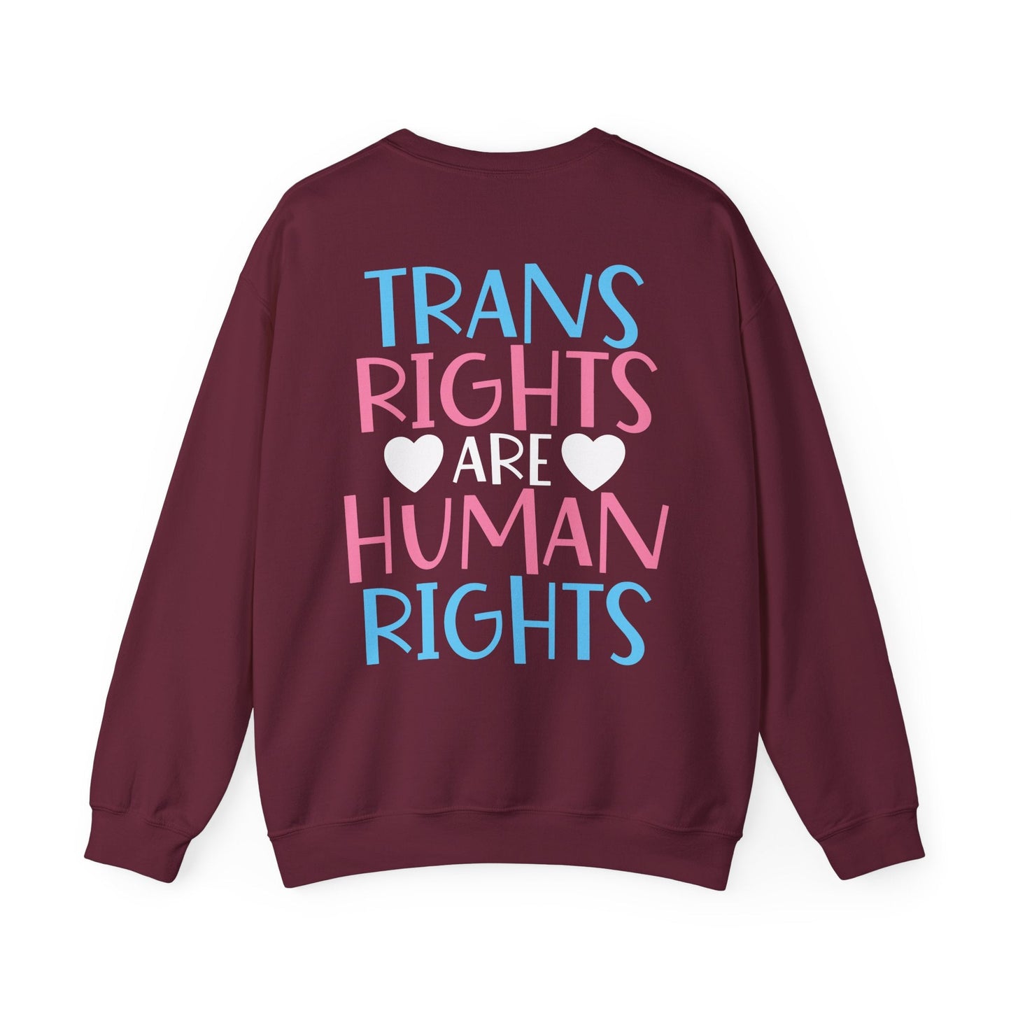 Trans Rights - Sweatshirt - Sweatshirt - The Lucky Wombat