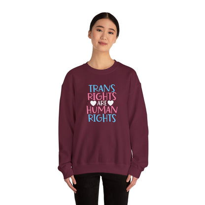 Trans Rights - Sweatshirt - Sweatshirt - The Lucky Wombat