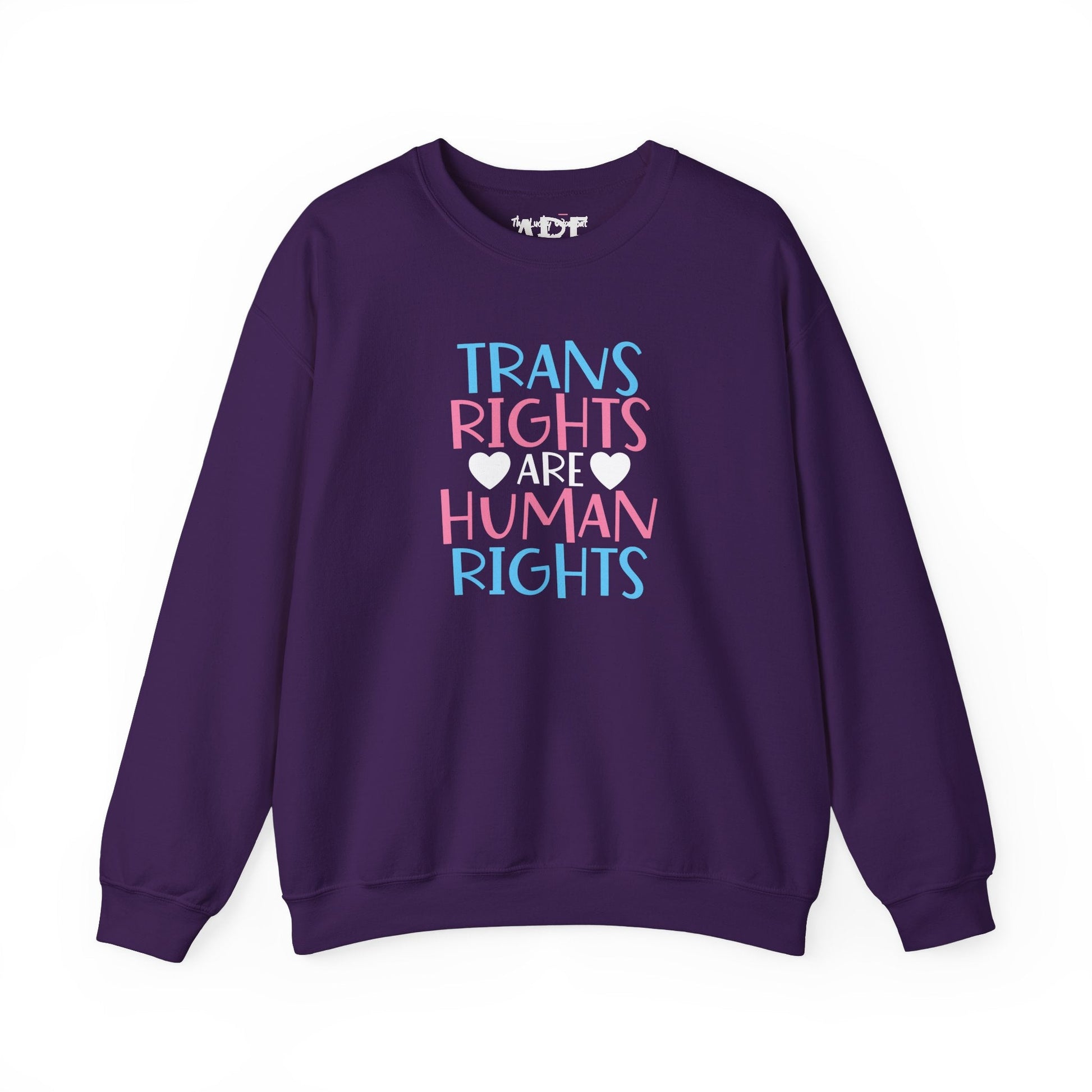Trans Rights - Sweatshirt - Sweatshirt - The Lucky Wombat