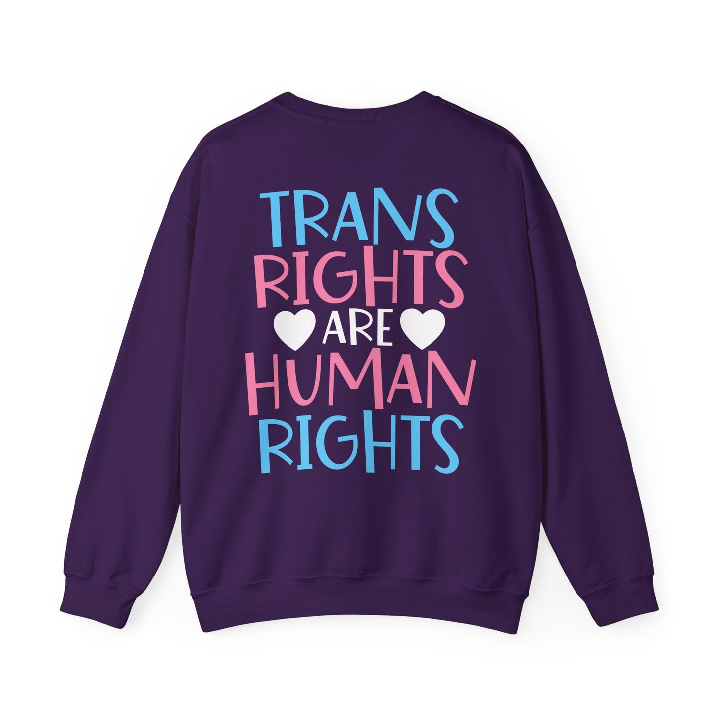 Trans Rights - Sweatshirt - Sweatshirt - The Lucky Wombat