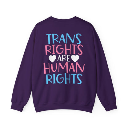 Trans Rights - Sweatshirt - Sweatshirt - The Lucky Wombat