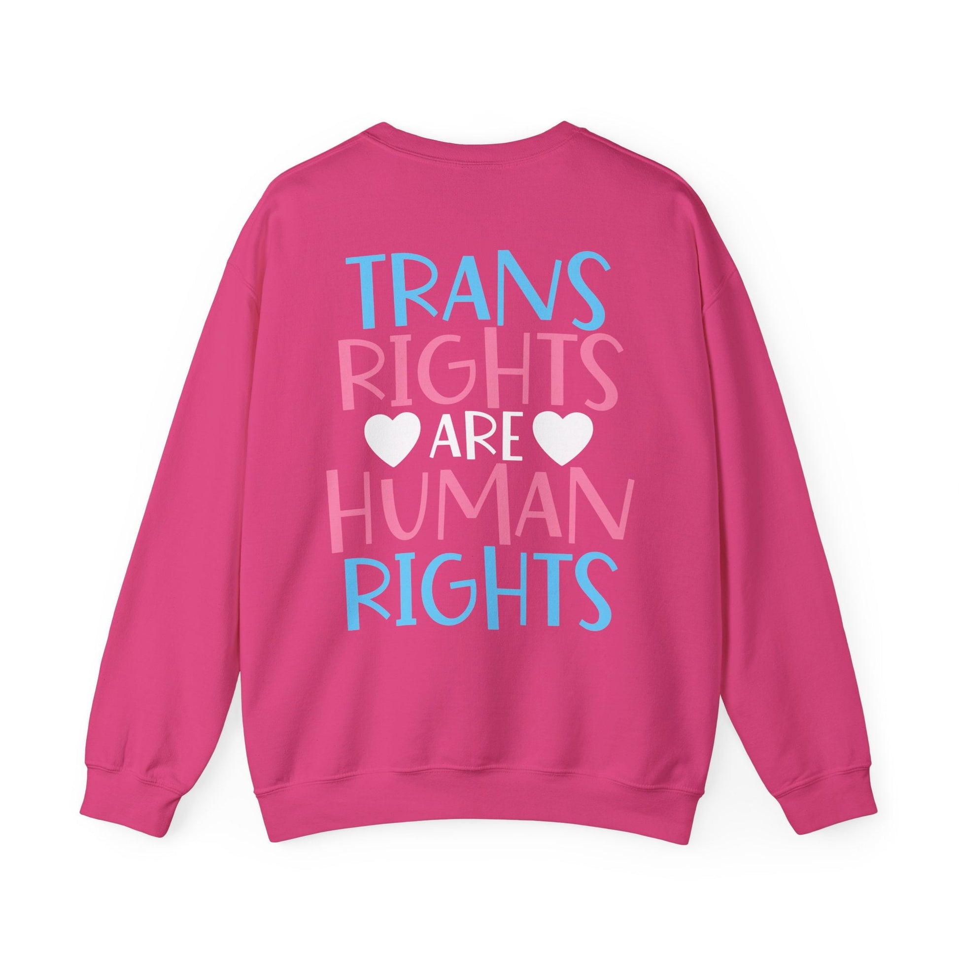 Trans Rights - Sweatshirt - Sweatshirt - The Lucky Wombat