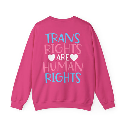 Trans Rights - Sweatshirt - Sweatshirt - The Lucky Wombat