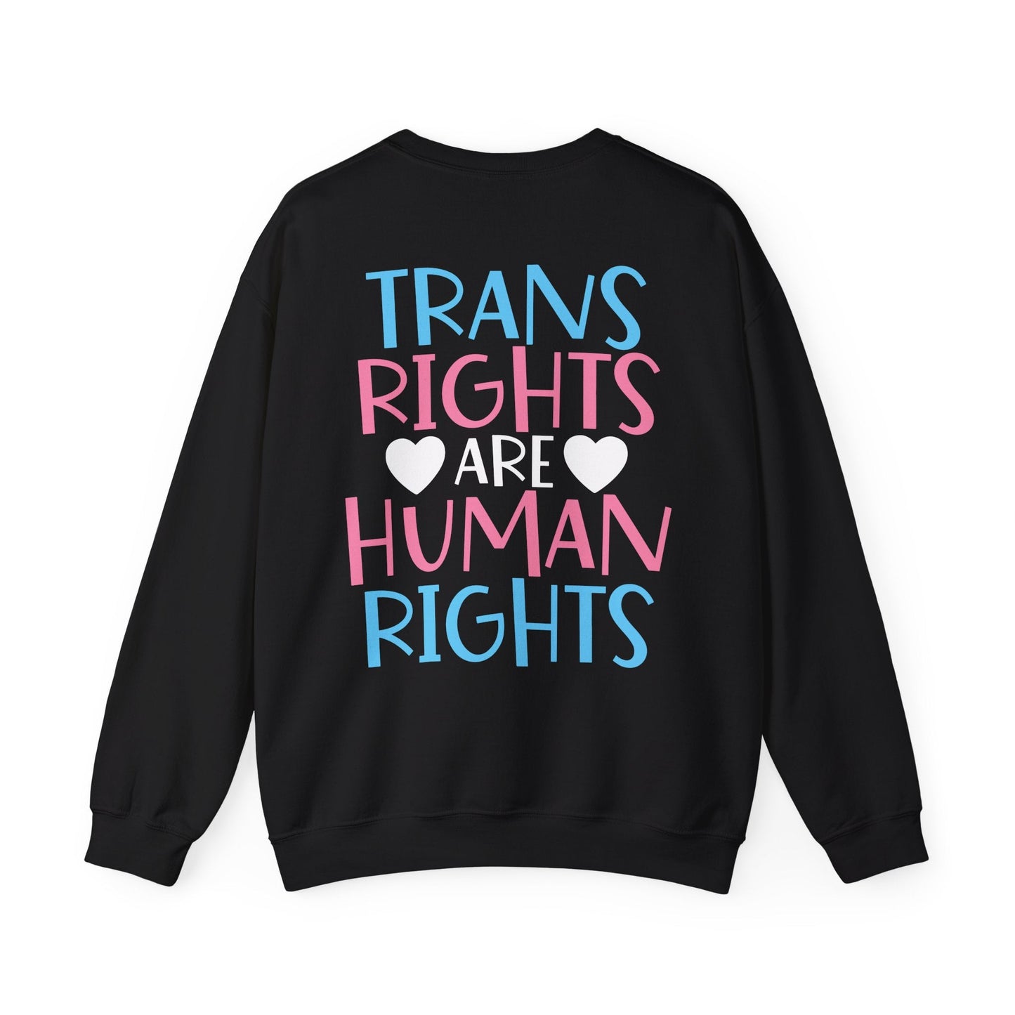 Trans Rights - Sweatshirt - Sweatshirt - The Lucky Wombat