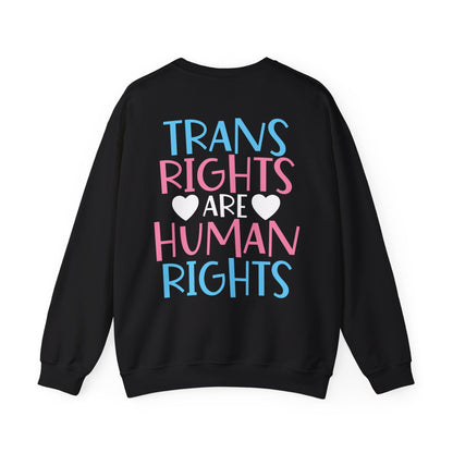 Trans Rights - Sweatshirt - Sweatshirt - The Lucky Wombat