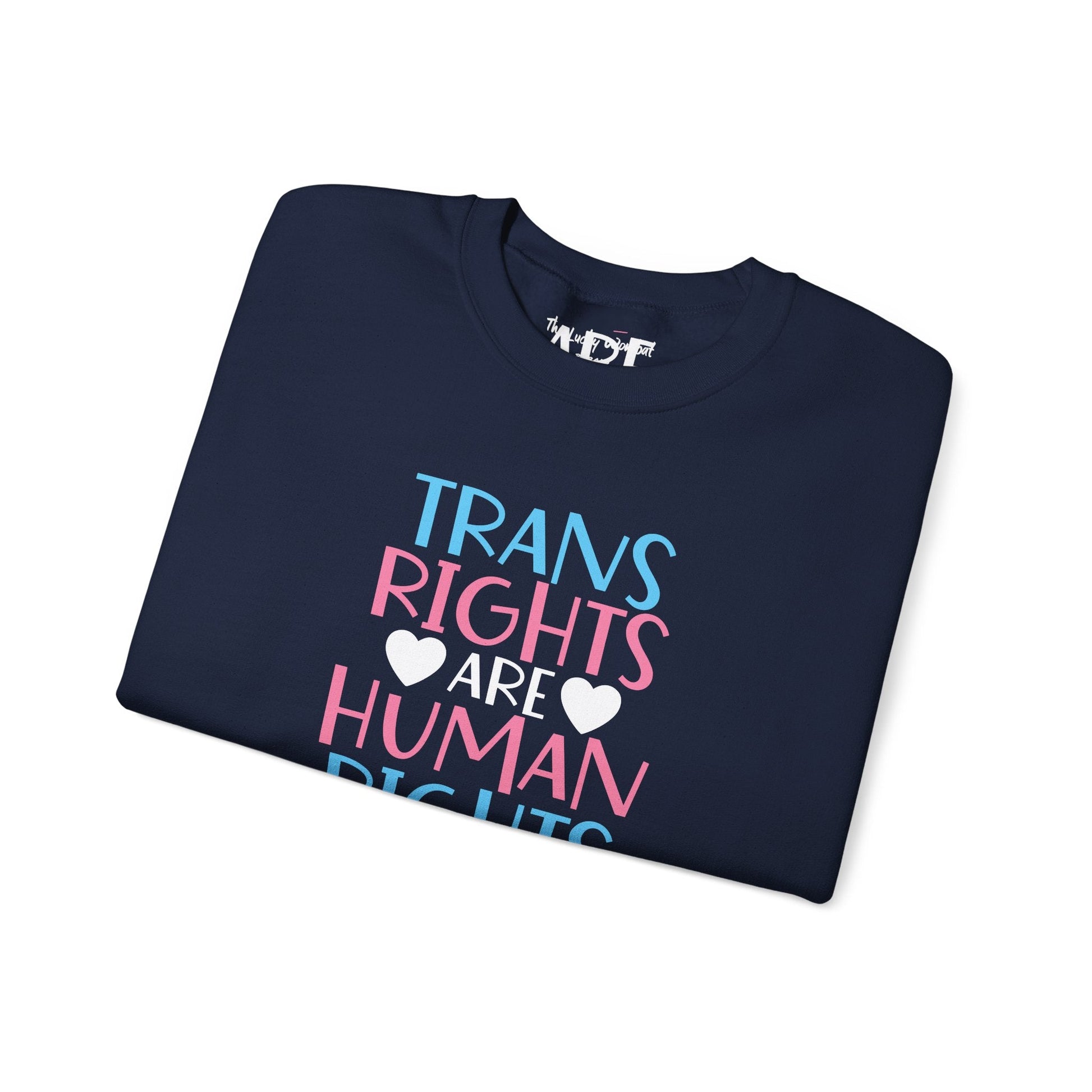 Trans Rights - Sweatshirt - Sweatshirt - The Lucky Wombat