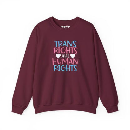 Trans Rights - Sweatshirt - Sweatshirt - The Lucky Wombat