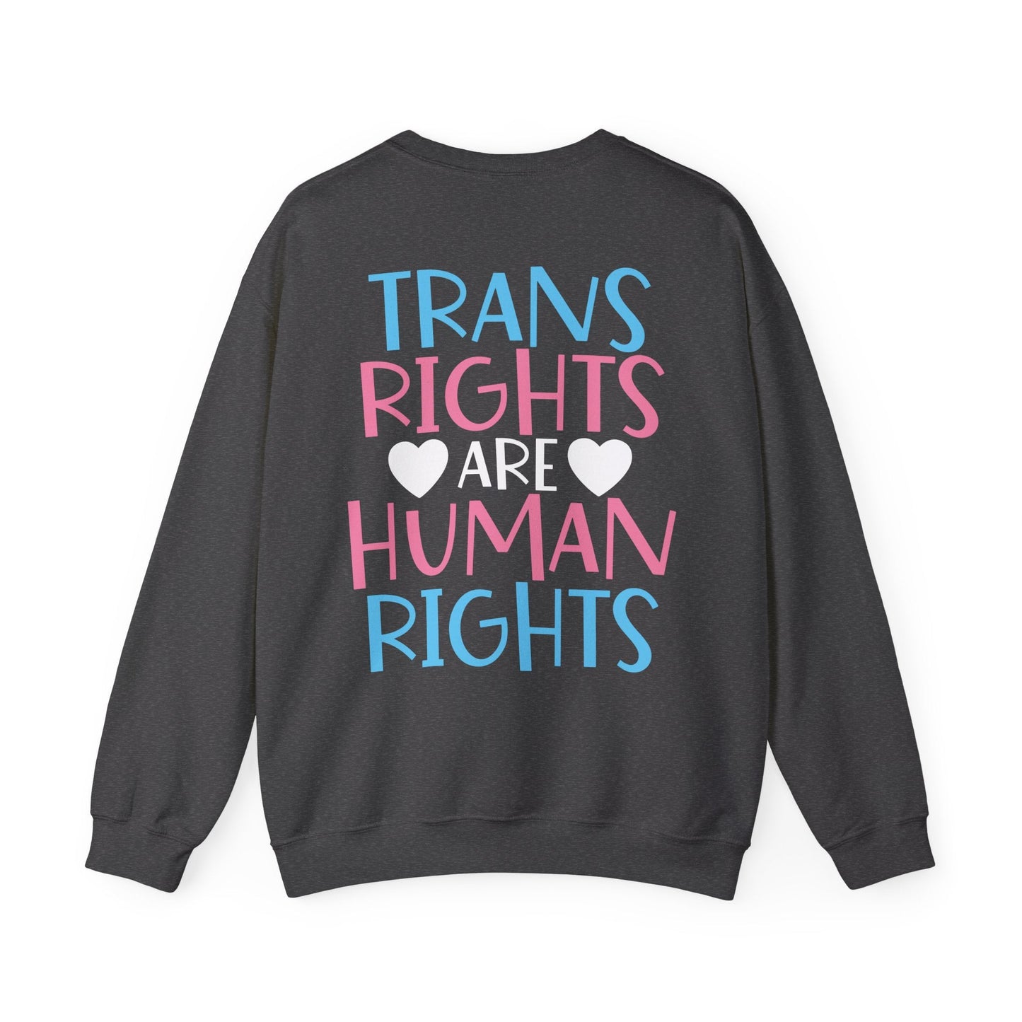 Trans Rights - Sweatshirt - Sweatshirt - The Lucky Wombat