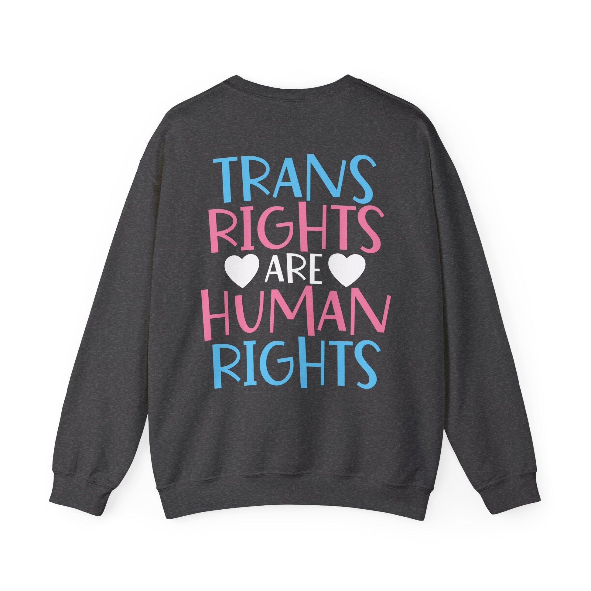 Trans Rights - Sweatshirt - Sweatshirt - The Lucky Wombat
