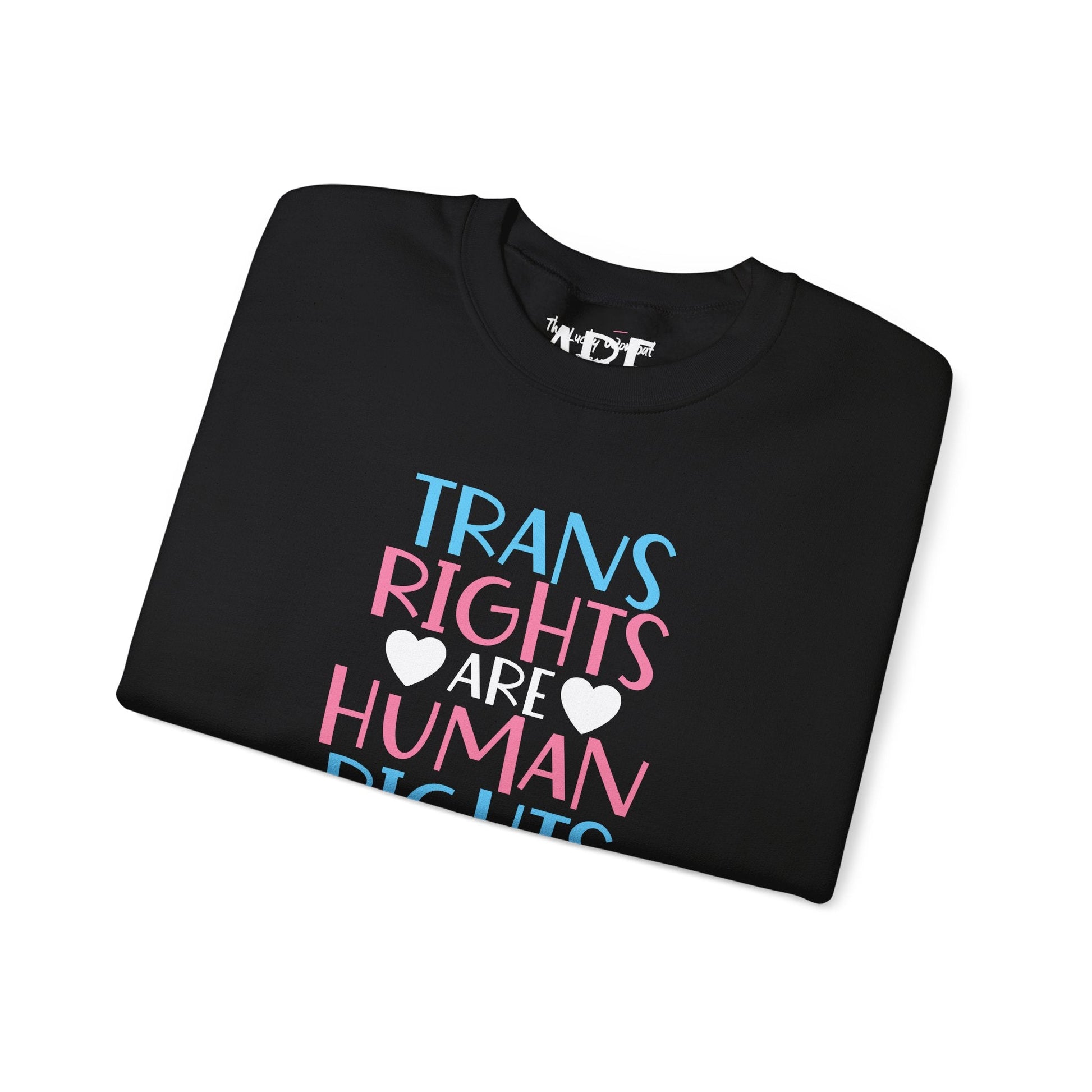 Trans Rights - Sweatshirt - Sweatshirt - The Lucky Wombat