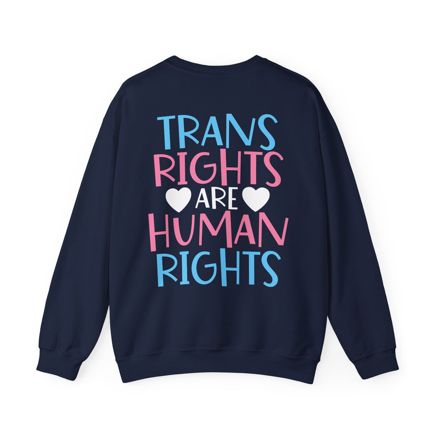 Trans Rights - Sweatshirt - Sweatshirt - The Lucky Wombat