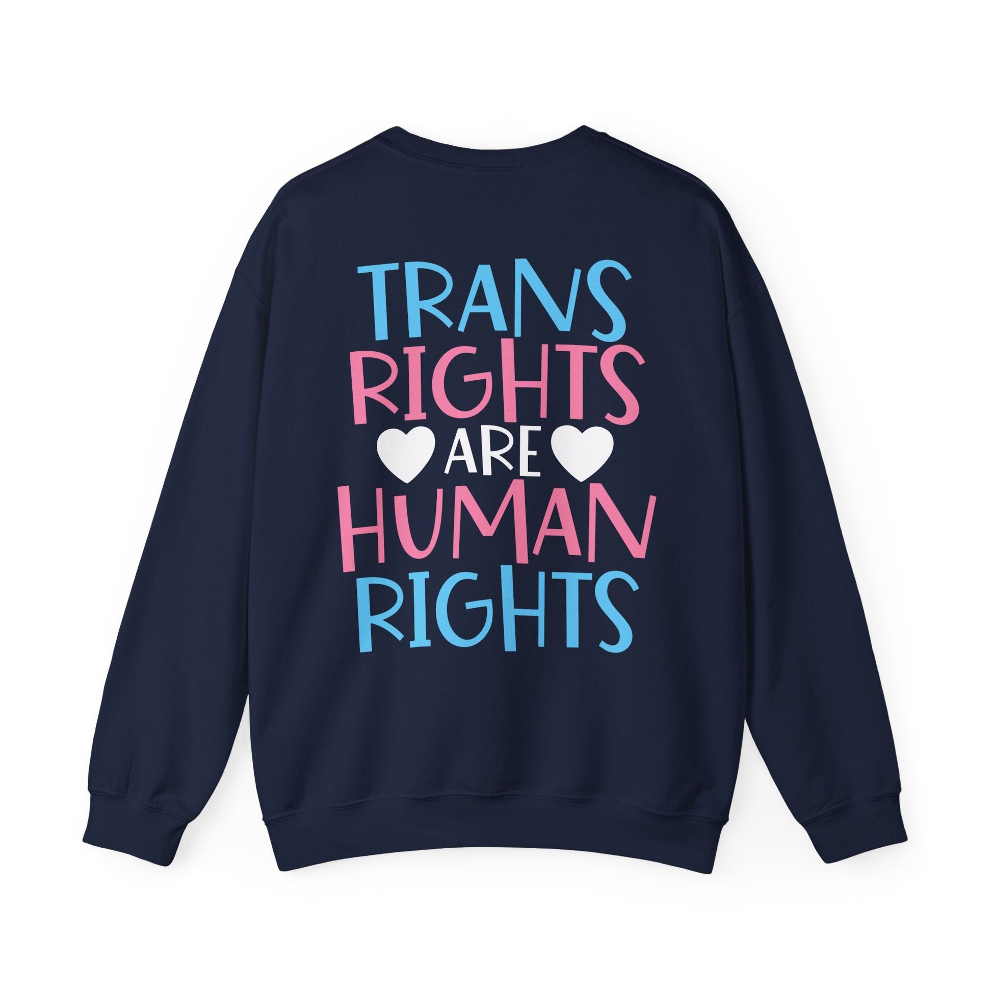 Trans Rights - Sweatshirt - Sweatshirt - The Lucky Wombat