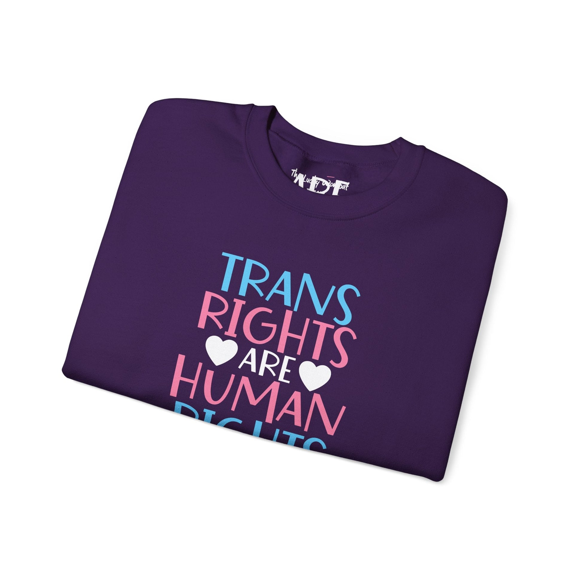 Trans Rights - Sweatshirt - Sweatshirt - The Lucky Wombat