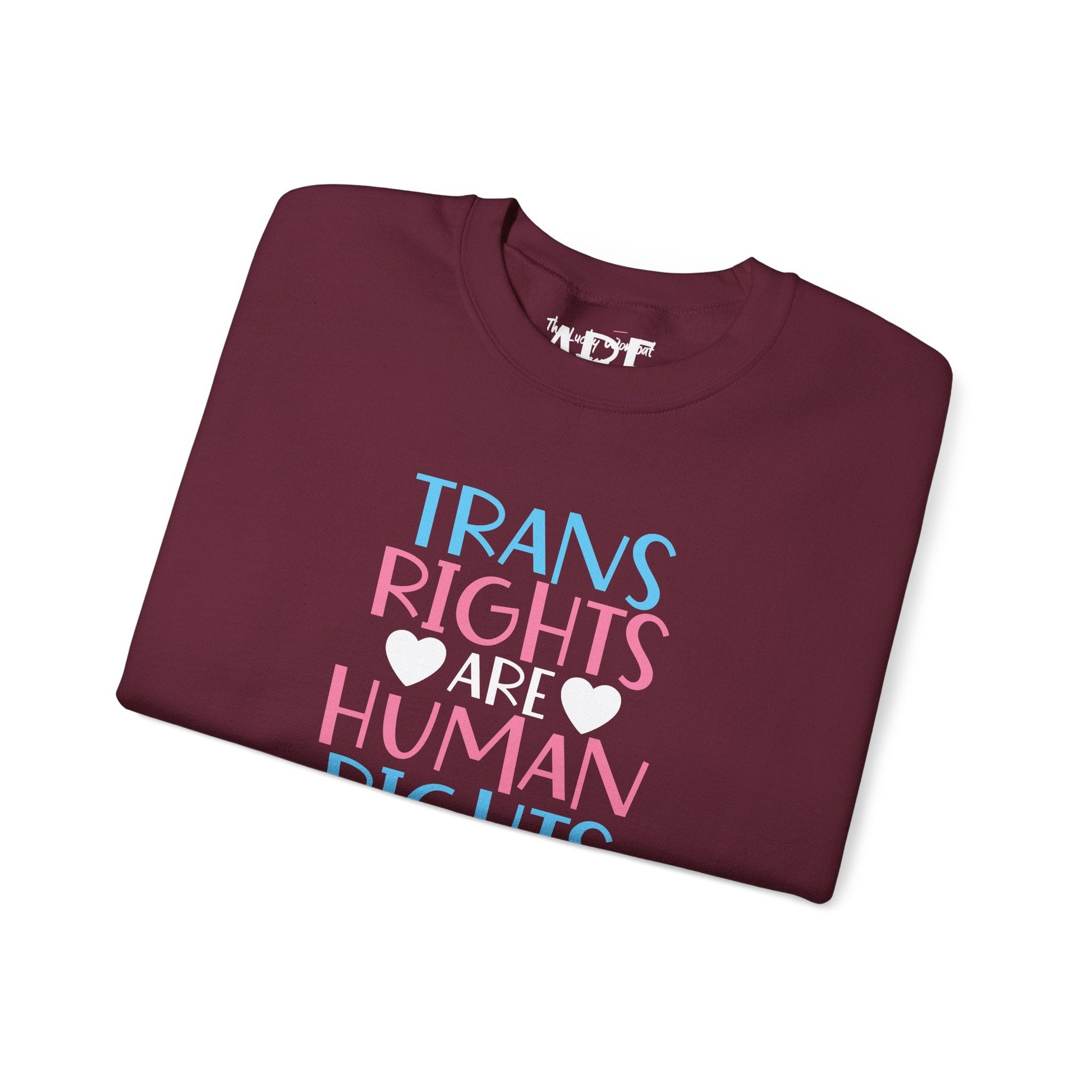 Trans Rights - Sweatshirt - Sweatshirt - The Lucky Wombat