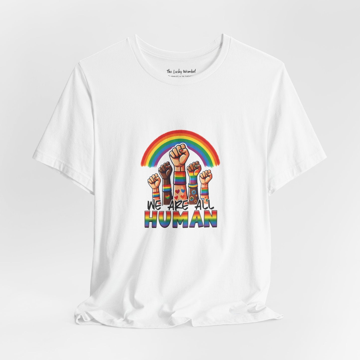 We are all humans T-Shirt - T-Shirt - The Lucky Wombat
