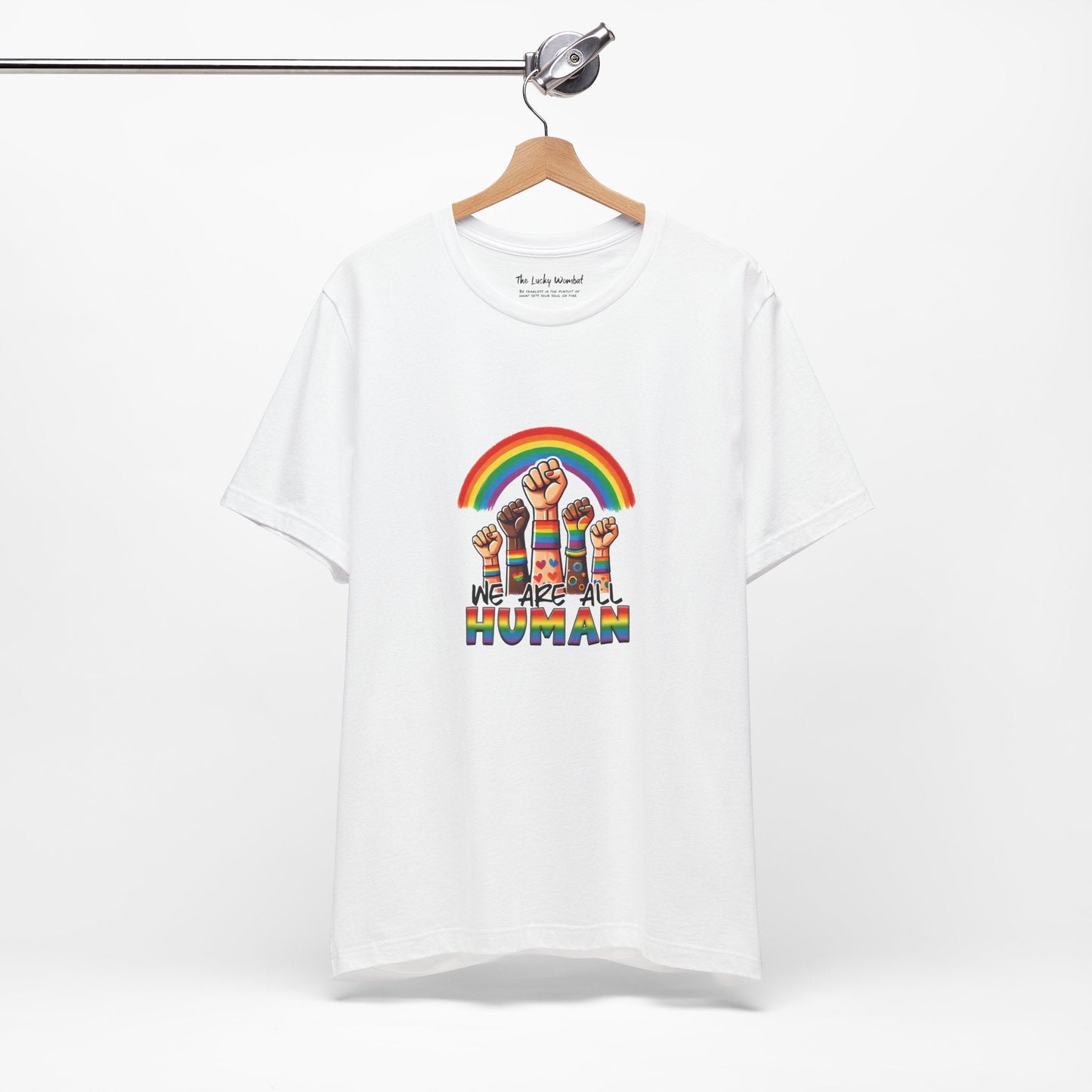 We are all humans T-Shirt - T-Shirt - The Lucky Wombat