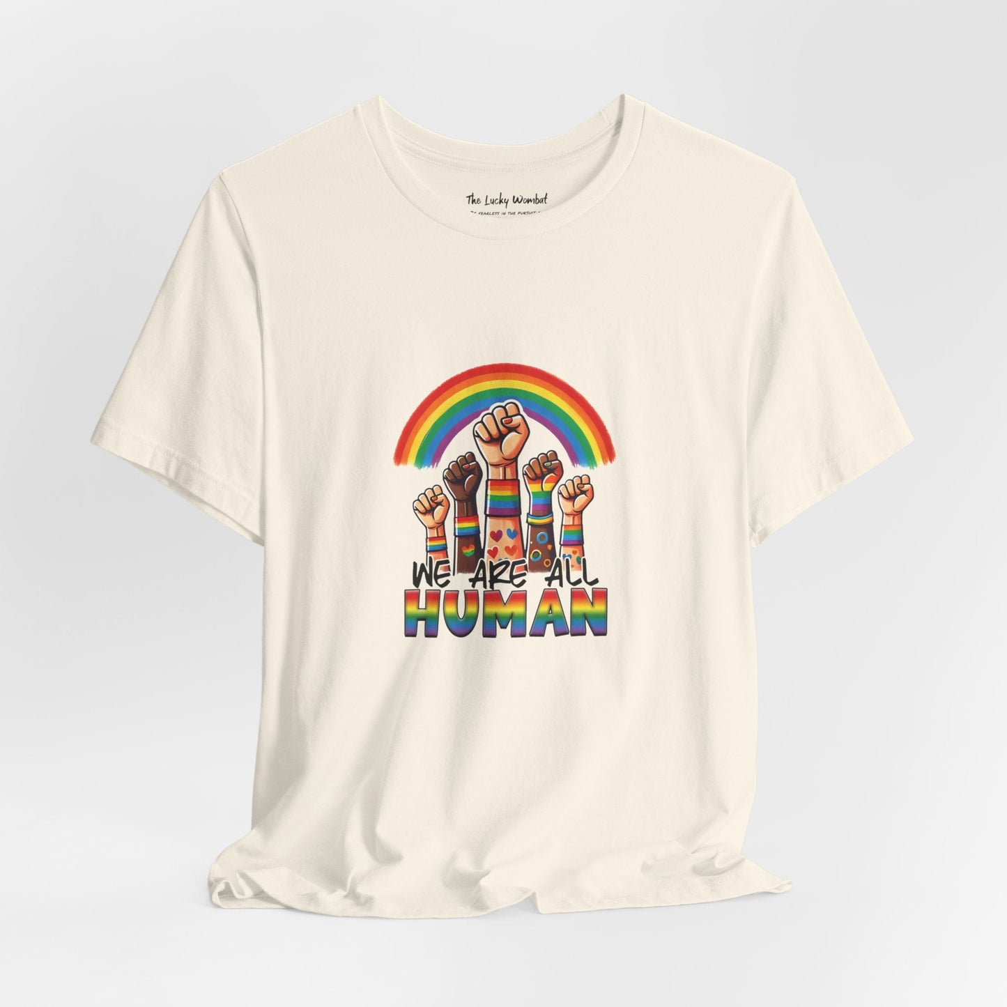 We are all humans T-Shirt - T-Shirt - The Lucky Wombat